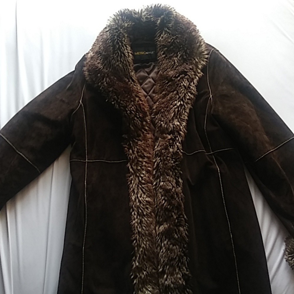 Brown coat